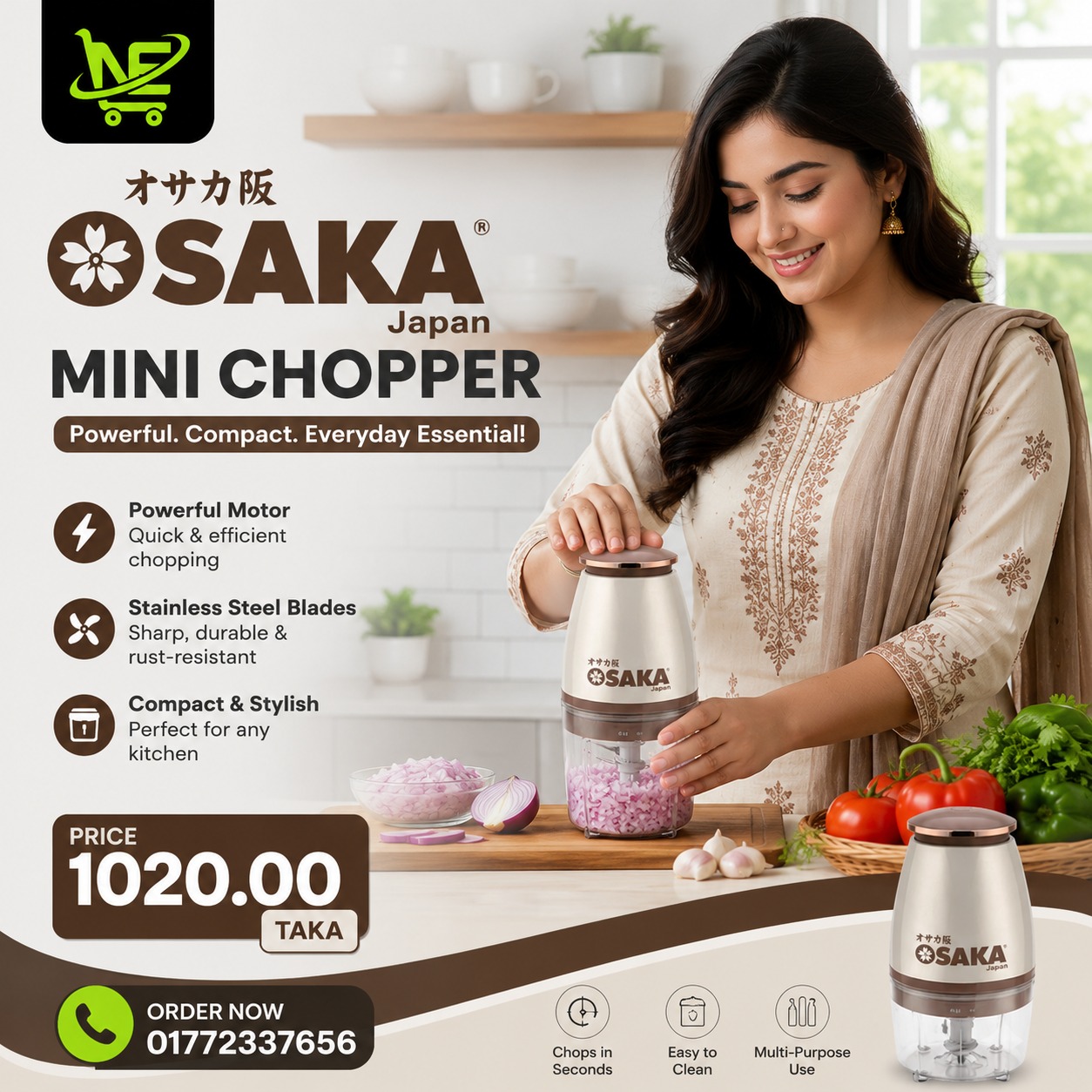 Osaka Mini Chopper
